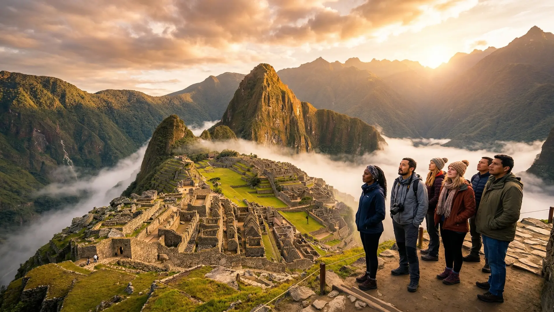 Amanecer en Machu Picchu